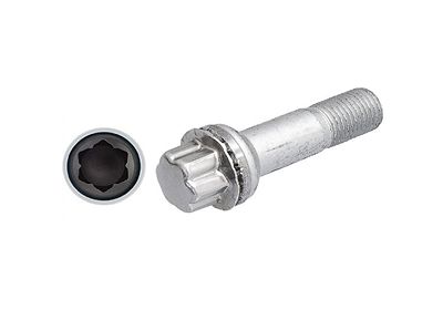 Nasadka długa udarowa z tuleją zabezpieczającą 1/2" 17 x 85,5 mm do śrub zabezpieczających (Mercedes-Benz) KING TONY 9BW4501