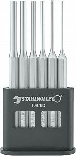 Zestaw Wybijaków 6-Częściowy w stojaku 108/6 D - STAHLWILLE 96700701