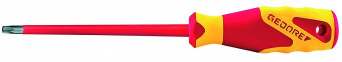 Wkrętak śrubokręt izolowany TORX T8 GEDORE 2824590 VDE 2163 TX T8