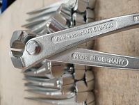 Obcęgi cęgi zbrojarskie chromowane o zwiększonym przełożeniu VBW STAHLWILLE 87512020 - 5