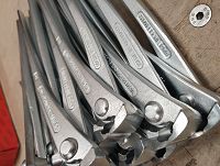 Obcęgi cęgi zbrojarskie chromowane o zwiększonym przełożeniu VBW STAHLWILLE 87512020 - 7