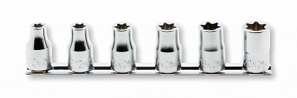 Zestaw nasadek E10N-E20N TORX z niskim profilem KOKEN