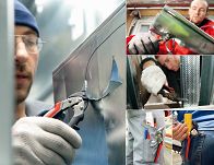 Nożyce dźwigniowe do blachy lewe ERDI BESSEY D15AL - 4