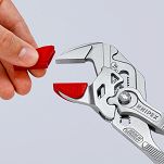 Nakładki 3 sztuki do szczypcze-klucz 86 XX 180mm model od 2020r. KNIPEX 86 09 180 V01 - 4