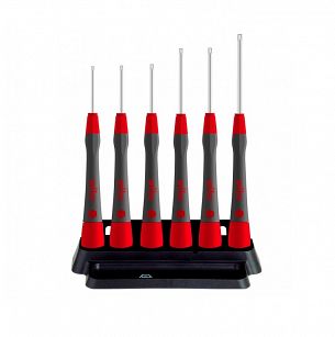 Wkrętak śrubokręt precyzyjny zestaw PicoFinish® TORX® MagicSpring® 6-cz. z uchwytem 42998 WIHA