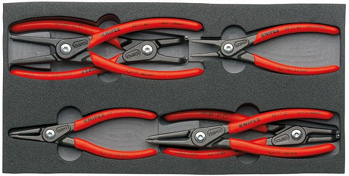 Szczypce segera do pierścieni osadczych zestaw KNIPEX 00 20 01 V02