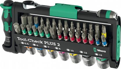 Tool-Check PLUS 2, 39 części WERA 05049056001