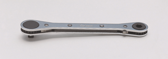 Grzechotka dwustronna 1/4