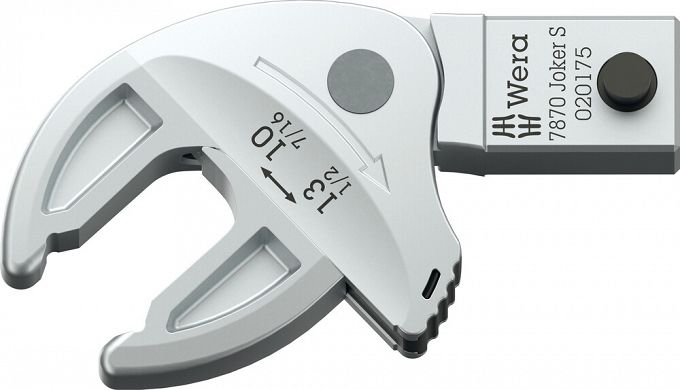 Samonastawny wtykowy klucz płaski 7870 Joker S, zakres pracy 10-13 mm, chwyt 9x12, 9x12 x 10-13 x 7/16-1/2