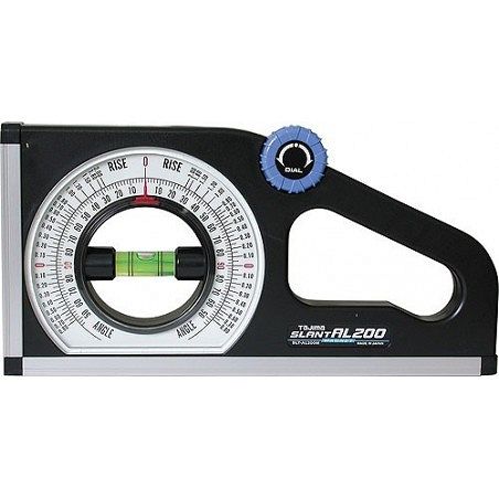 Kątomierz z libellą i poziomicą 