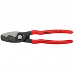 Nożyce z podwójnym ostrzem do Cięcia Kabli Cu i Al KNIPEX 95 11 200 - 4