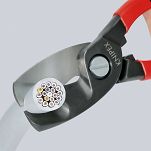 Nożyce z podwójnym ostrzem do Cięcia Kabli Cu i Al KNIPEX 95 11 200 - 2