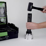 Zestaw narzędzi do montażu łożysk, ze stali, wykonanie ciężkie, krótkie KUKKO 71 - 3