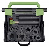 Zestaw narzędzi do montażu łożysk, ze stali, wykonanie ciężkie, krótkie KUKKO 71 - 2