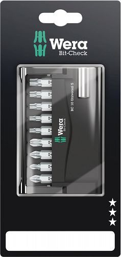 Bity zestaw Bit-Check 10 Universal 5 SB, na blistrze WERA 05073416001