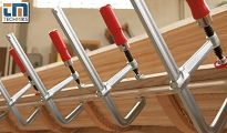 Ścisk śrubowy ślusarski stalowy 400x120mm classiX GS BESSEY GS40 - 6