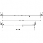 Przedłużacz do przyrządu ustalającego TU BESSEY TUX - 2