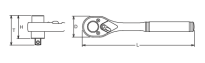 Grzechotka dynamometryczna 3/8