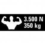 Podpórka sufitowa z dźwignią pompującą 1450-2500 mm BESSEY STE250 - 4