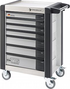 Wózek warsztatowy TTS 7-szufl. biały z Nakładkami, 1021x823x 497 mm; max obciążenie: 30kg na szufladę; 750 kg na Wózek 95/VA7 W STAHLWILLE 81200064