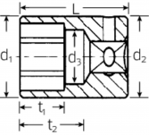 Nasadka 1/4
