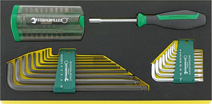 Zestaw TCS 1/3 narzędzi, 38-el. TCS 1201/4000/10766/38 STAHLWILLE 96838768