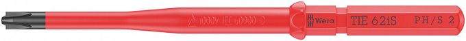 Wymienny trzpień izolowany VDE 62 iS PH/S # 2 WERA 05006517001