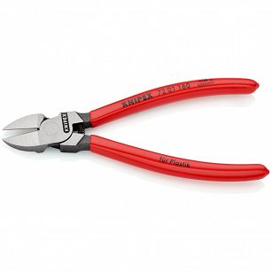 Szczypce Tnące gładkie przycinanie do tworzyw KNIPEX 72 01 160