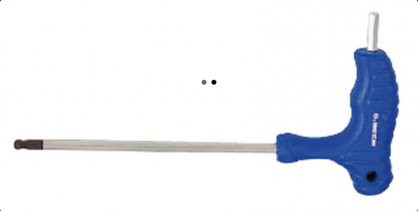 Imbus z uchwytem "L" hex / hex z kulką 6mm x 150 mm KING TONY 116006MR