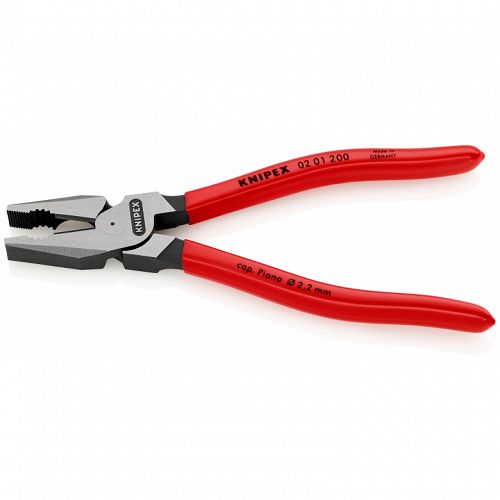 Kombinerki Szczypce Uniwersalne o zwiększonym przełożeniu KNIPEX 02 01 200