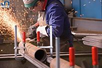 Ścisk śrubowy ślusarski stalowy 500x120 GZ BESSEY GZ50 - 7