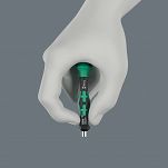 Rękojeść z uchwytem do bitów Kraftform Micro 1014, 4 x 80 mm WERA 05051278001 - 3