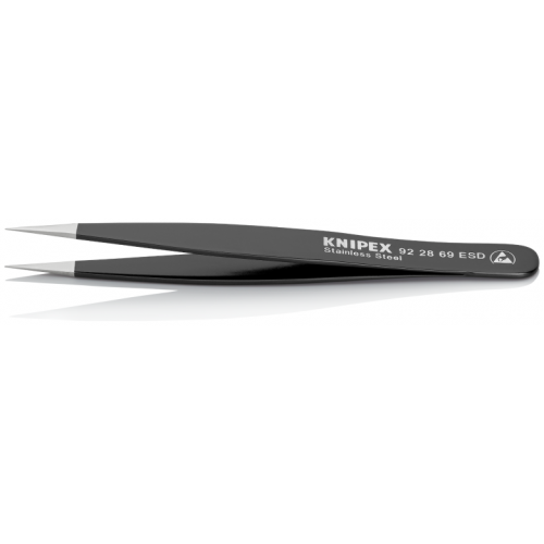 Pinceta Pęseta prosta KNIPEX 92 28 69 ESD