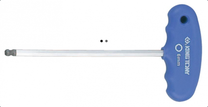 Imbus z uchwytem "T" hex z kulką 5mm x 150mm KING TONY 115005MR