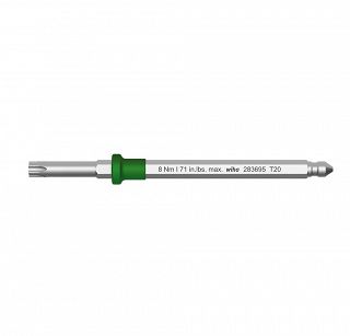 Trzon wymienny TORX® T8 x 75 mm / 1,3 Nm max. do wkrętaków dynamometrycznych z rękojeścią w kształcie klucza 38808 WIHA