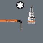 Zestaw imbusy wytrzymałe długie z kulką 1.5-10mm + imbusy długie Torx TX 8-40 WERA 145440 - 7