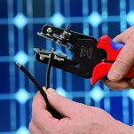 Szczypce precyzyjne do ściągania izolacji z nożami kształtowymi KNIPEX 12 12 11 - 2