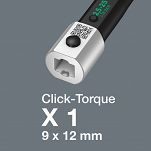 Klucz dynamometryczny 2,5-25 Nm 9x12mm Click-Torque X 1 WERA 05075651001 - 3