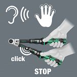 Klucz dynamometryczny 2,5-25 Nm 9x12mm Click-Torque X 1 WERA 05075651001 - 7