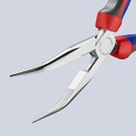 Szczypce tnące półokrągłe (wydłużone typu „bociani dziób”) KNIPEX 26 25 200 - 5