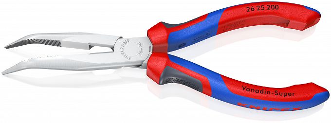 Szczypce tnące półokrągłe (wydłużone typu „bociani dziób”) KNIPEX 26 25 200