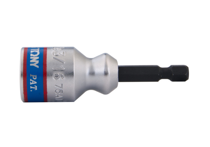 Nasadka do prętów gwintowanych 12mm do wkrętarek 1/4