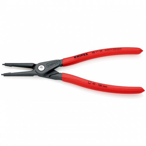Szczypce precyzyjne do pierścieni osadczych Segera wewnętrznych 40-100mm KNIPEX 48 11 J3