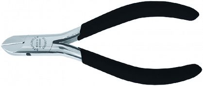 Szczypce boczne dla elektron.125mm (mocny model); poler./powl. 6606 6 130 - 125 MM STAHLWILLE 66066130