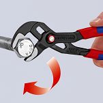 Szczypce do Rur Cobra bezpośrednia regulacja QuickSet KNIPEX 87 21 250 - 3