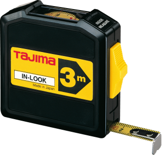 Miara zwijana stalowa z górnym odczytem IN-LOOK 3m x 13mm TAJIMA INL30MYCB25KB