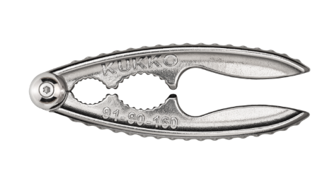 Szczypce homarowe nierdzewne 163mm KUKKO 91-90-160