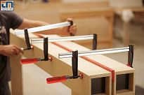 Ścisk śrubowy stolarski żeliwny 1000/120mm TPN BESSEY TP100S12BE - 4