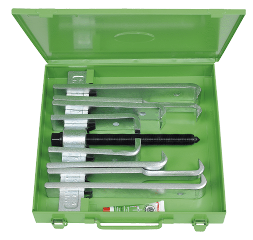 Ściągacz do zastosowań rolniczych i warsztatowych z ramionami o różnej długości KUKKO 200-UM