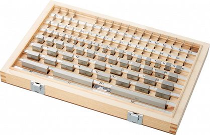 Zestaw plytek wzorcowych, stal, klas.toler.2, 103-cz. FORTIS 4317784737500